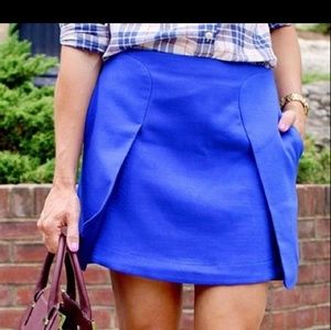 Banana Republic blue skirt with pockets